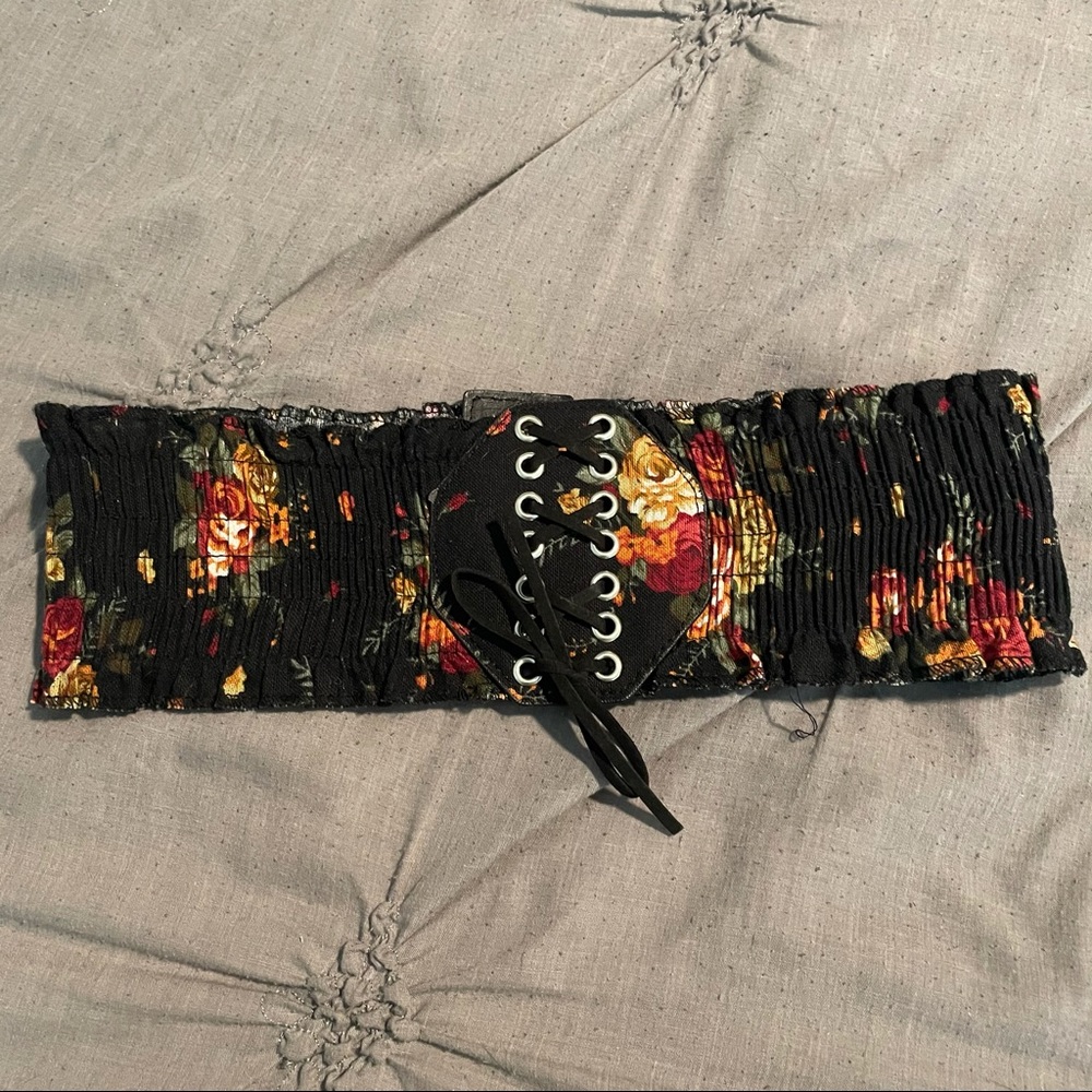Floral Corset Belt